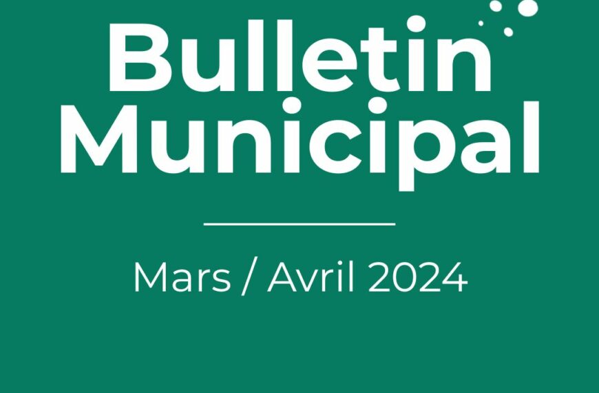 Bulletin municipal de mars/avril 2024