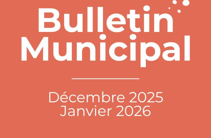 Bulletin municipal de décembre 2025 / janvier 2026