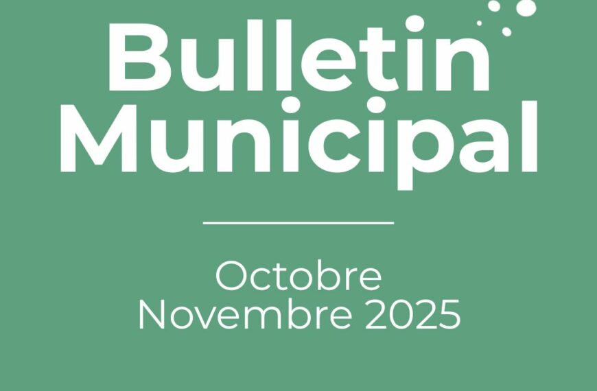 Bulletin municipal d’octobre / novembre 2025
